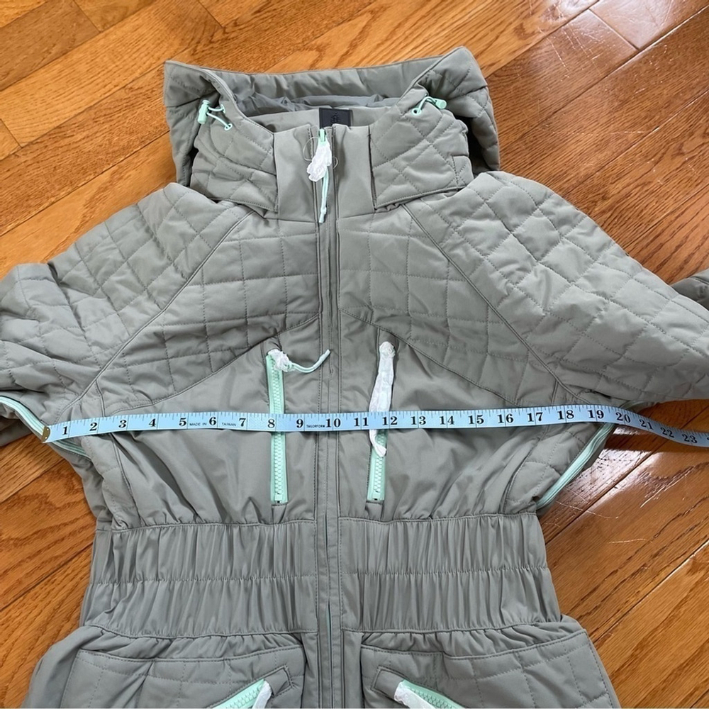 Free People Movement All Prepped Ski Snow Quilted Puffer Jacket Insulated Sz M - Picture 5 of 16